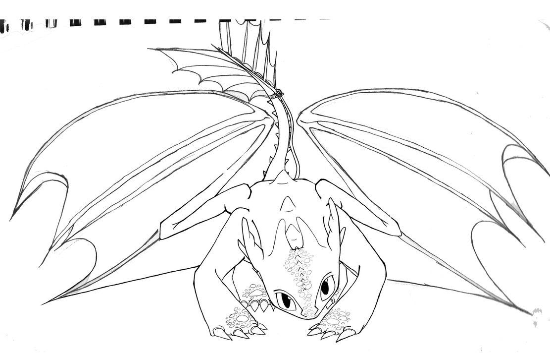 train your dragon coloring - Clip Art Library