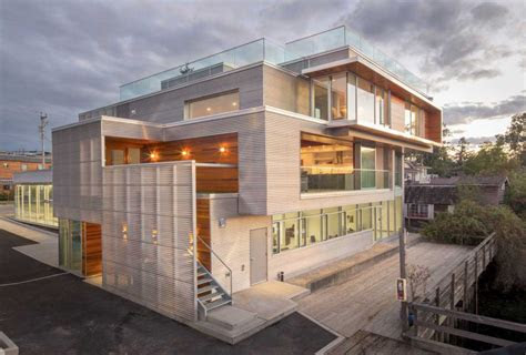 examples  corrugated steel     siding