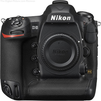 Nikon D5 DSLR Camera (Dual CF) - $5,099.99 Shipped (Compare at $6,496.95)