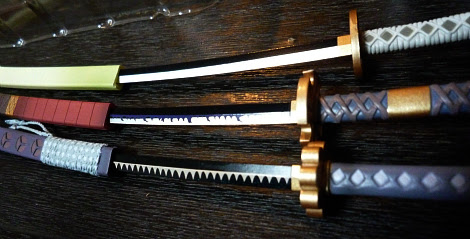 ゾロの刀について 和道一文字 三代鬼徹 秋水 ワンピースリペイント日記 P O P Photo Of Pirates
