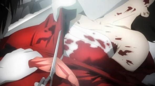 空の境界第1話 両儀式の直死の魔眼と魔法使いの蒼崎橙子 感想 あきひろのアニメニュース
