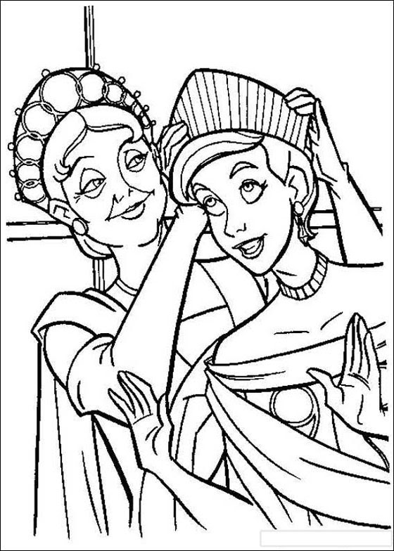 Anastasia Coloring Pages