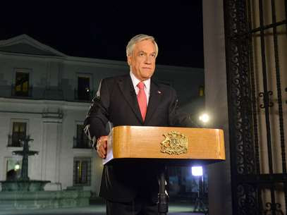 En cadena nacional, el Presidente de la República, Sebastián Piñera, se despidió de la ciudadanía a dos días de entregar el mando. Foto: Presidencia de la República