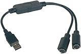 USB-PS/2-Adapter für Notebook und PC
