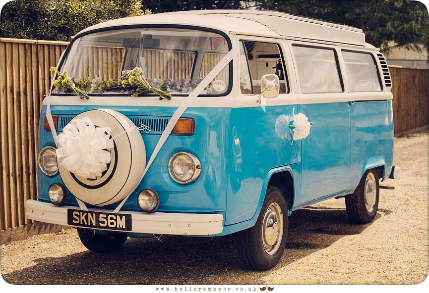 VW Campervan Wedding Photographers