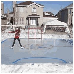 Arctic Backyard Ice Rink Kit FindGift.com Arctic Backyard Ice Rink Kit FindGift.com