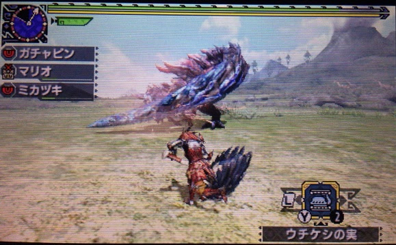 ｍｈｘ モンスターハンタークロス ディノバルド攻略 突然のエンディング プレイ日記１０ 突撃ヘタレのゲームプレイ日記