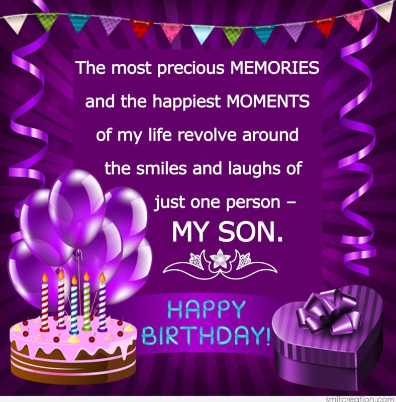 Birthday Wishes for Son Pictures and Graphics