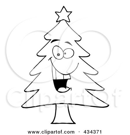 pine tree clipart. of a Pine Tree - 3