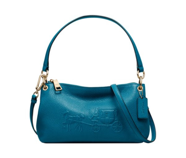 กระเป๋า coach in หนังแท้ สะพายข้าง embossed charley and carriage style horse pebbled 33521 กระเป๋า coach in หนังแท้ สะพายข้าง embossed charley and carriage style horse pebbled 33521