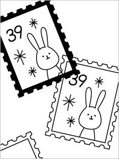 消しゴムはんこ フリー図案 何かしたいブログ