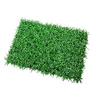 Jardin Plastic Aquarium Grass Lawn Artificial Landscape, Green