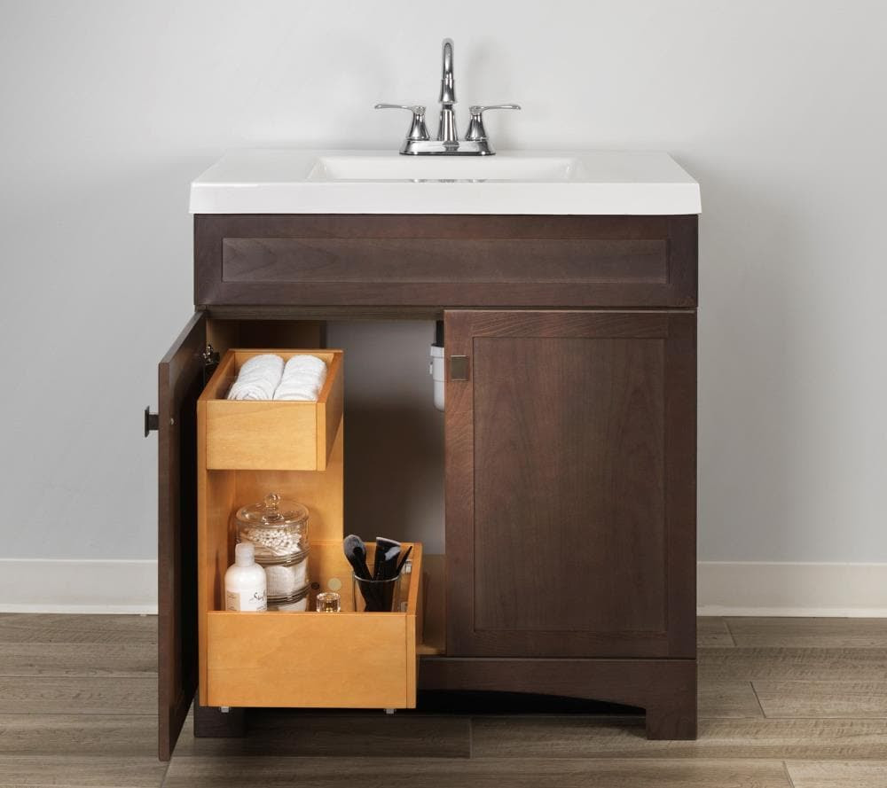 Style Selections Vanity Storage Natural Finish Bathroom Vanity Style Selections Vanity Storage Natural Finish Bathroom Vanity