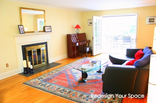 Living Room After Home Staging
