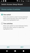 Accessibility features - Sony Xperia XZ1 review