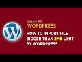 Solution Fix-The uploaded file exceeds the upload_max_filesize