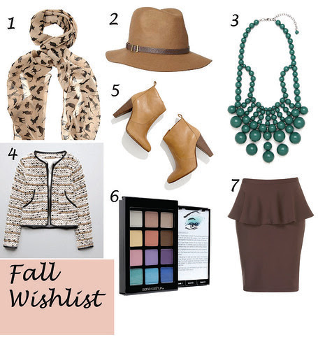 fall 2012 wish list