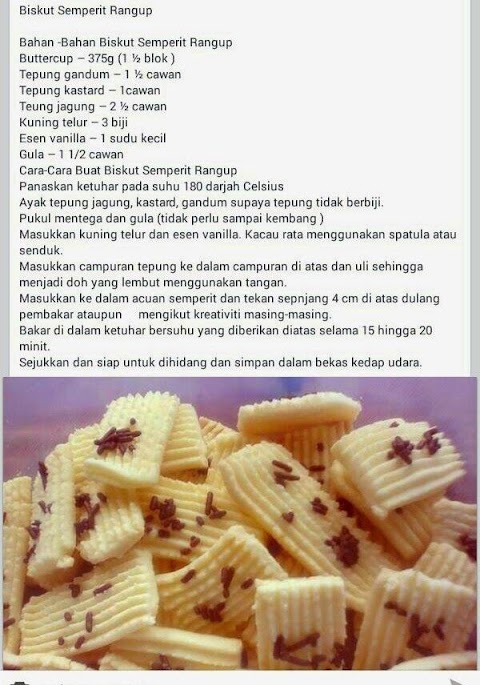 resepi biskut mudah dan murah