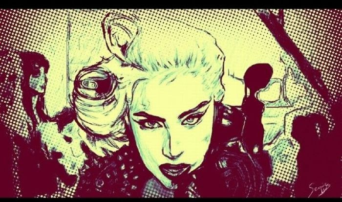 50 Lady Gaga Artworks (50 pics)