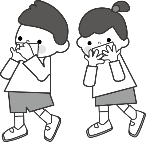 防災訓練のイラスト 無料イラスト フリー素材