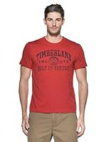 Timberland Camiseta Graphic (Rojo)