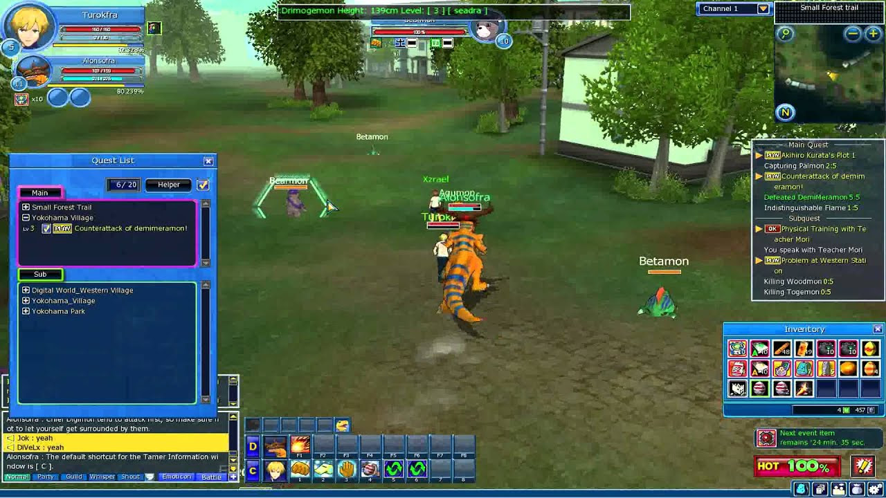 Digimon Masters Online Gameplay (free online pc game ...