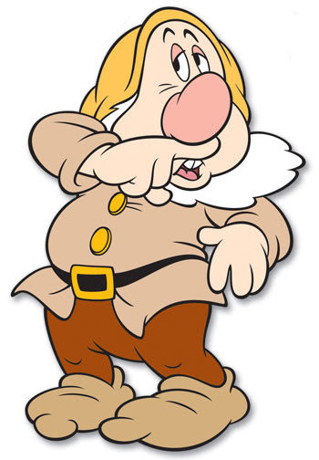 Sneezy Cartoon Snow White