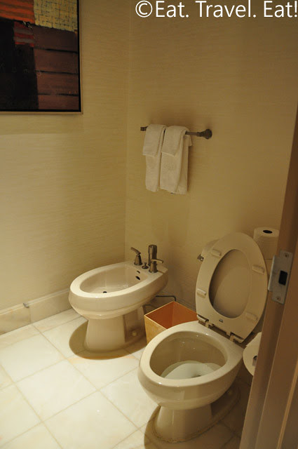 Bidet and Toilet Ladie's Bathroom Penthouse Suite