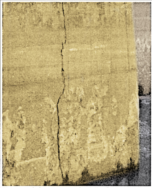 Castanhão apresenta rachadura na parede desde 2014