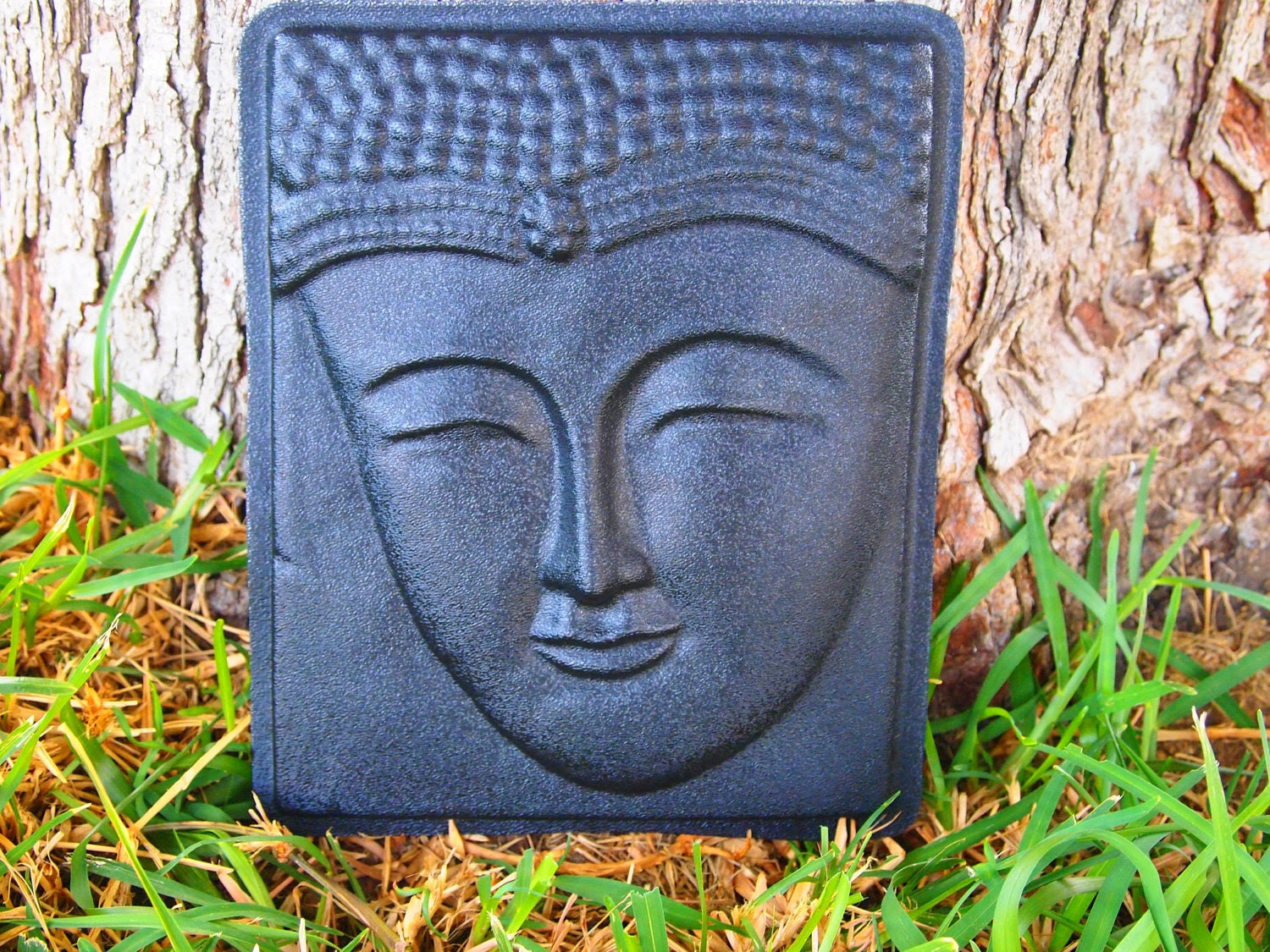 Buddha Wall Plaque ABS Plastic Mold Plaster by KAPCREATIONS