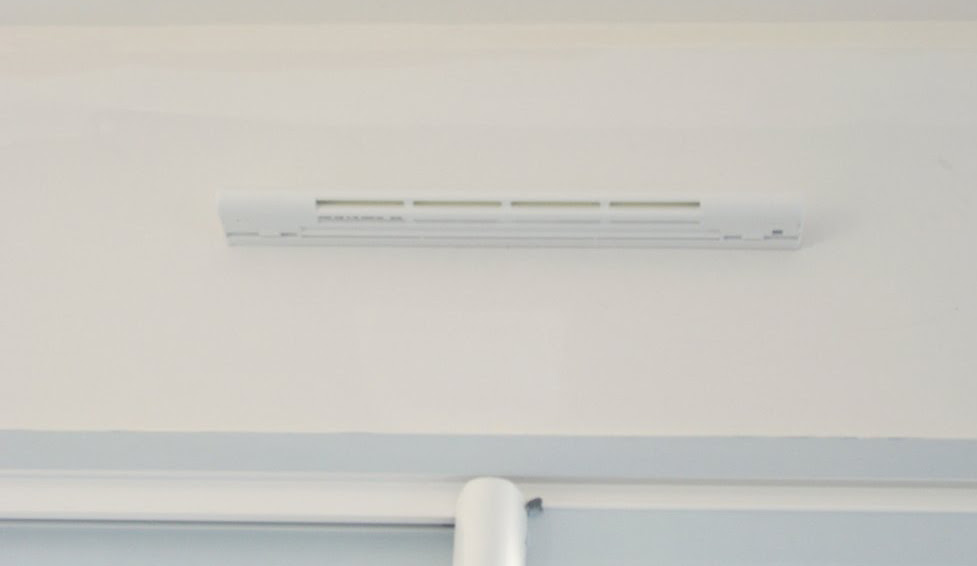Pose ventilation fenetre bois