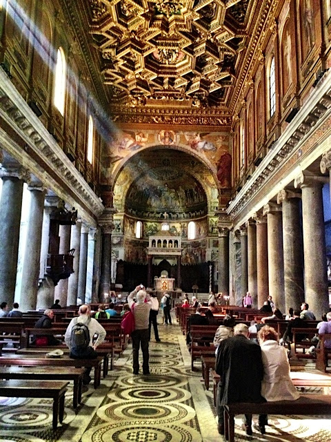 Rome church - light