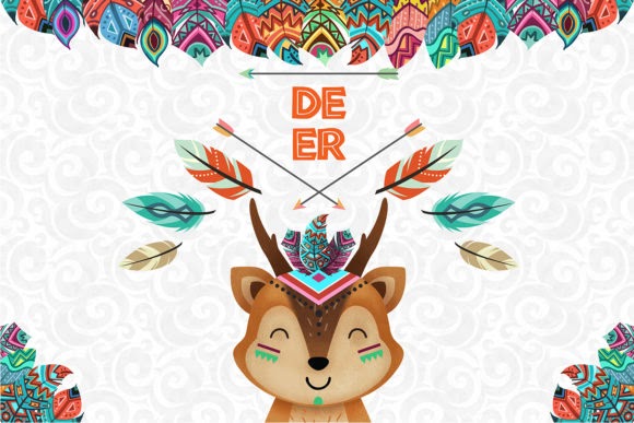 Crella Deer Nursery Art, Woodland Animal Print on Demands Design by
accaliadigital Compatible with Cameo Silhouette Studio, Cricut and other cutting machines for any crafting projects.