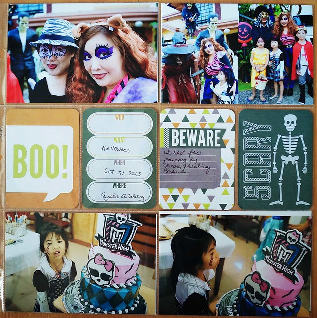 halloween 2013, halloween, we r memory keepers