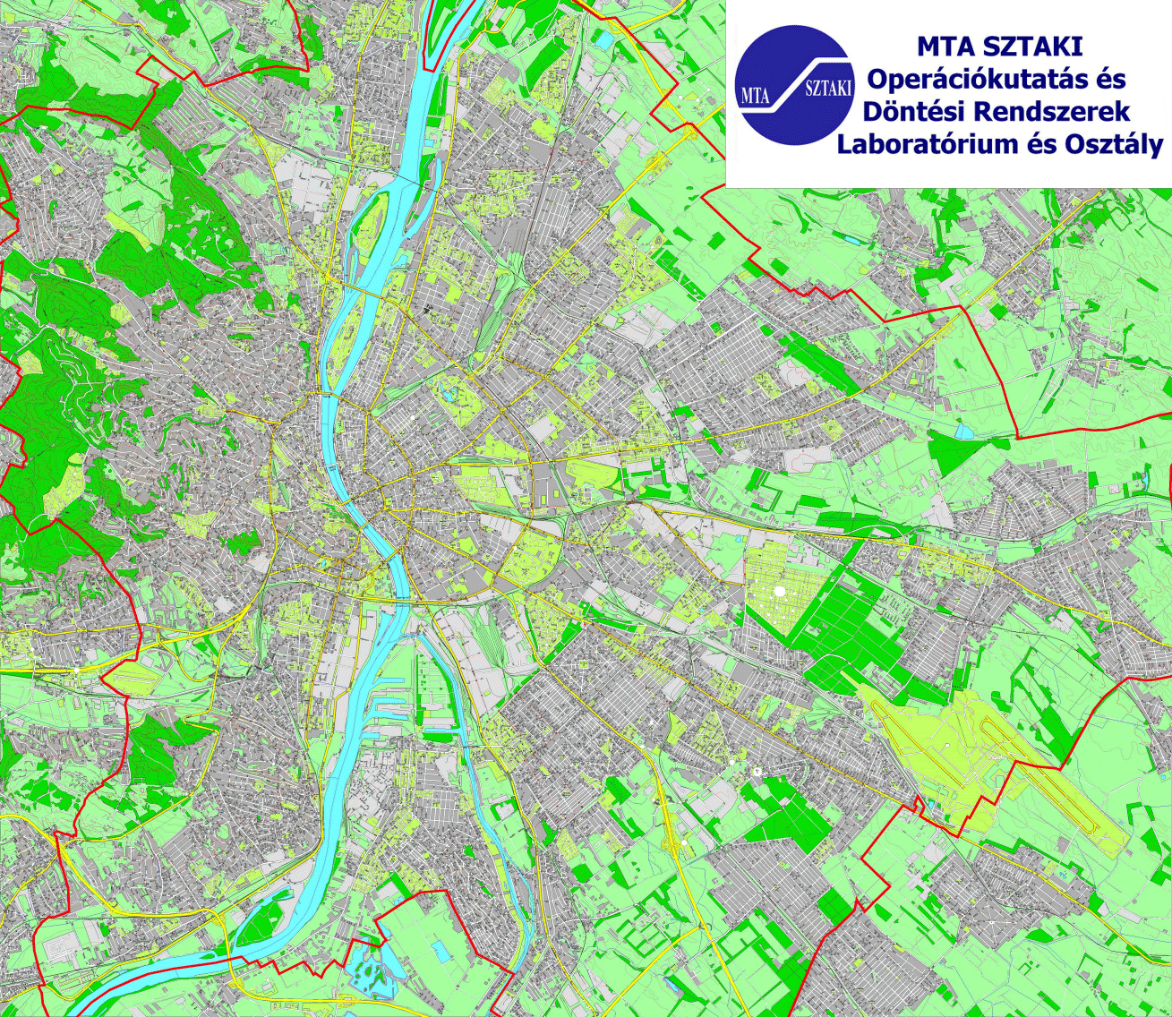 térkép 3d budapest BPVM   Budapest Vectorial Map