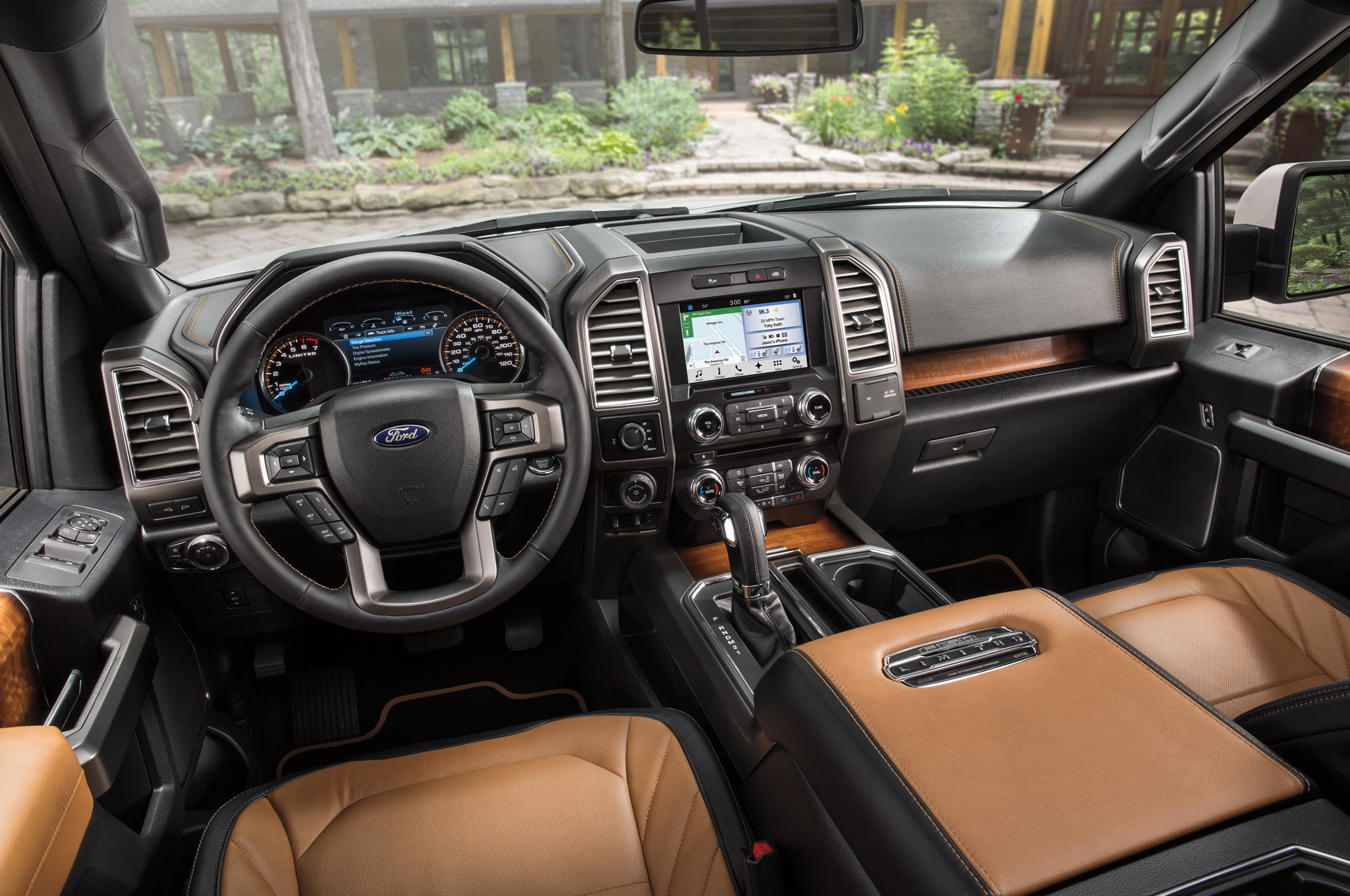 2016 Ford F 150 Limited interior