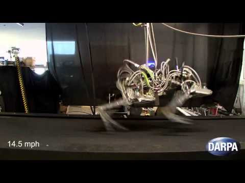 DARPA Cheetah Sets Speed Record for Legged Robots - Tactical Technology Video