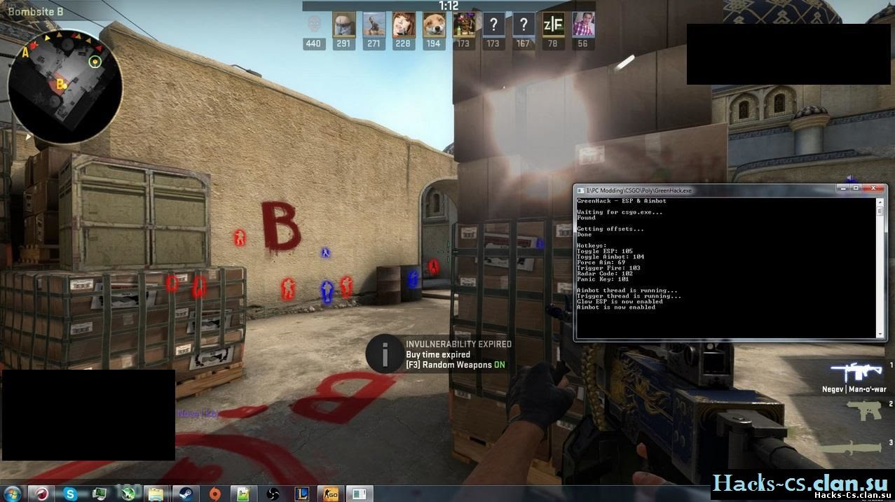 PolyGreenHack - GlowESP/Aim/Trigger - Hacks for CS: GO ... - 1277 x 717 jpeg 135kB