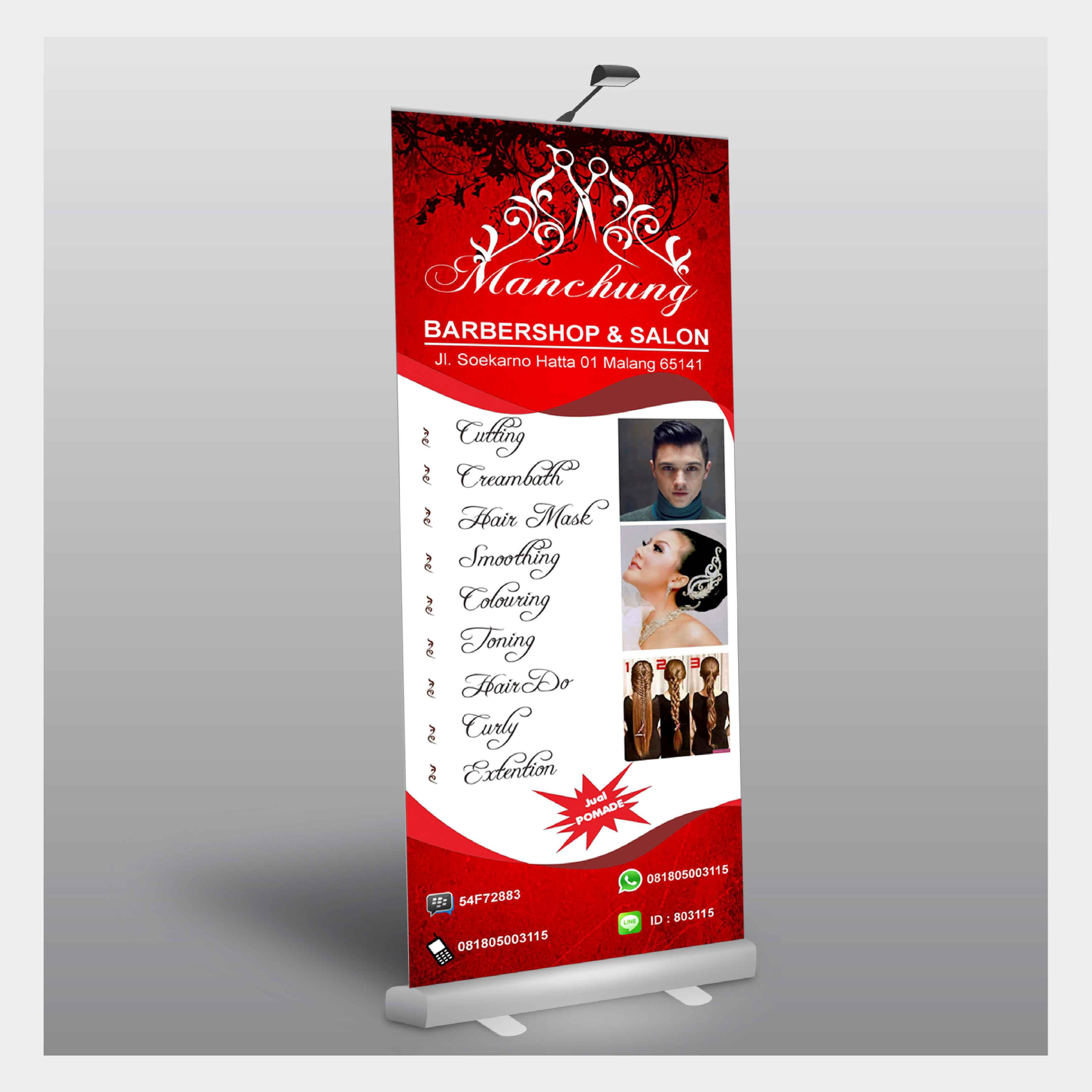 Roll Banner Murah bahan Albatros Syntetic Paper ukuran Roll Banner Murah bahan Albatros Syntetic Paper ukuran
