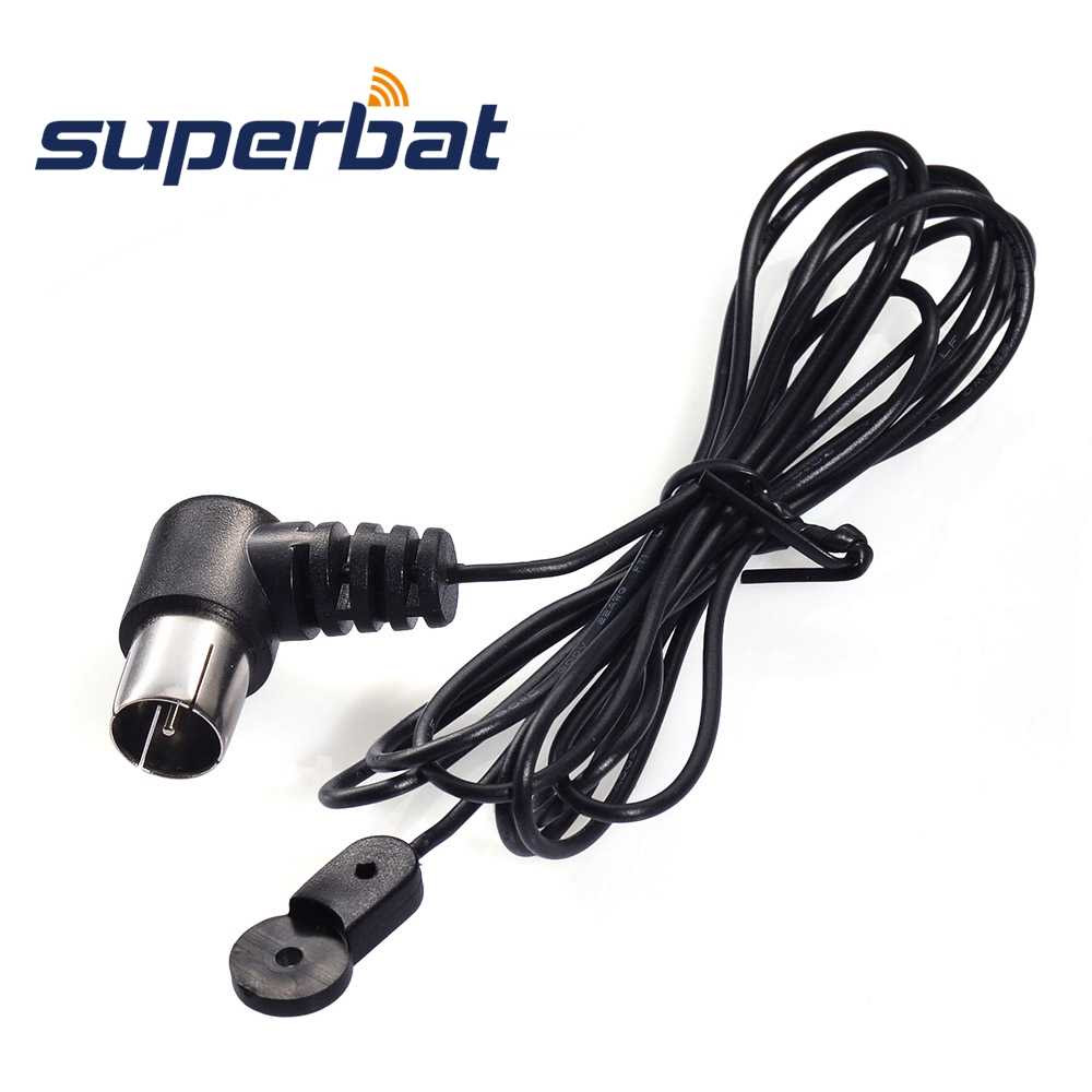 Superbat FM Antenna Indoor 75 Ohm UNBAL 1.5M 22AWG with F Male Connector  for Yamaha Natural Sound Stereo and Radio Receiver|antenna n| - AliExpress