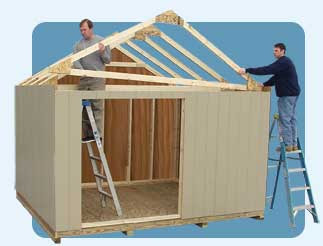 Build Shed Trusses - How to learn DIY building Shed Blueprints - Shed 