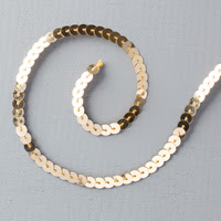 Gold Sequin Trim