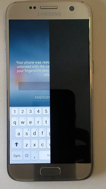 Charge several times a day ? New S7- half screen is black - Android Forums at