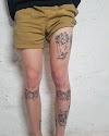 Above Knee Tattoos For Men