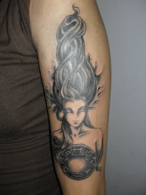 fuckyeahtattoos My first ever tattoo This is actually Aphrodite the Greek 