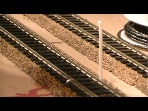 How-to solder track &amp; feeder wires (HO scale model 
