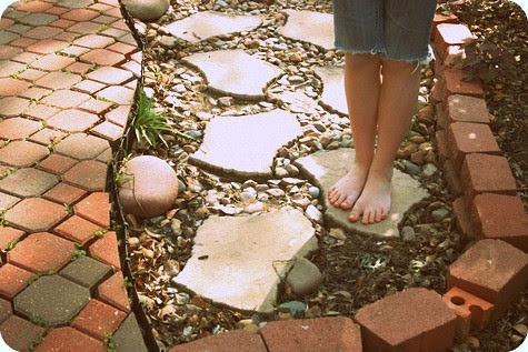 Feet on the Path