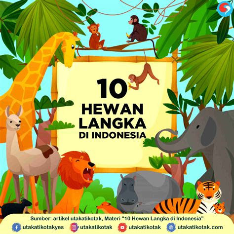 hewan   dilindungi  indonesia greatnesia