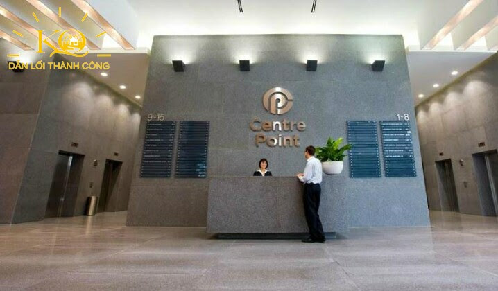 Hình chụp sảnh tiếp tân tầng trệt
