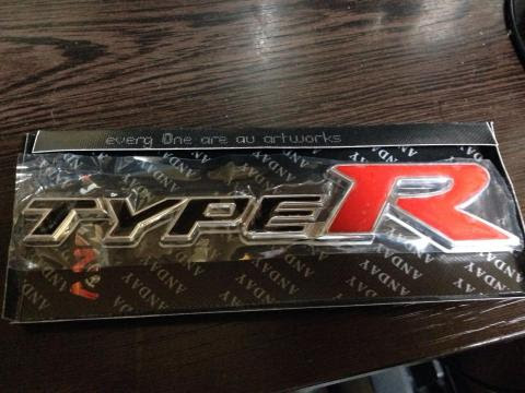 持ってます B01 エンブレム Type R タイプアール ｴﾝﾌﾞﾚﾑ Typer ﾀｲﾌﾟｱｰﾙ Type R ｔｙｐｅｒ たいぷあーるのレビュー ジグソー レビューメディア